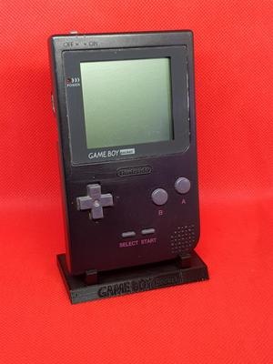 Game Boy Pocket with hollow Words Display Stand