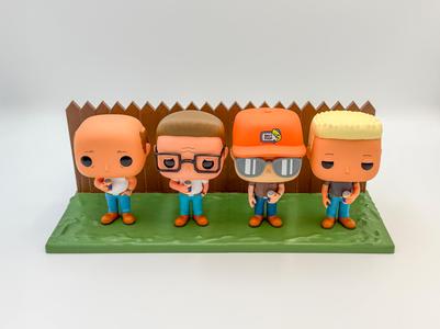 King of the Hill Funko Pop Diorama