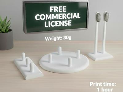 Toothbrush Head Stand