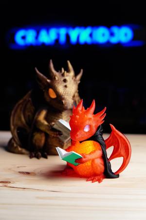 Dragon Page Keeper LED Tea Light Cover