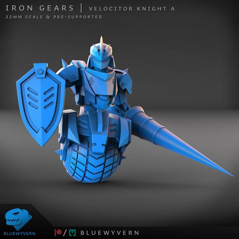 Iron Gears - Velocitor Knight A