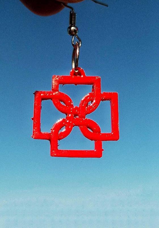 Duki logo ameri earrings