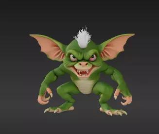 29 - Mischievous Mohawk Creature - 80s Movie Monster Vi