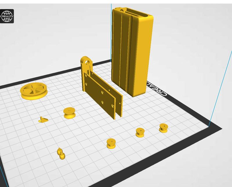 Airsoft M4 39 BB magazine