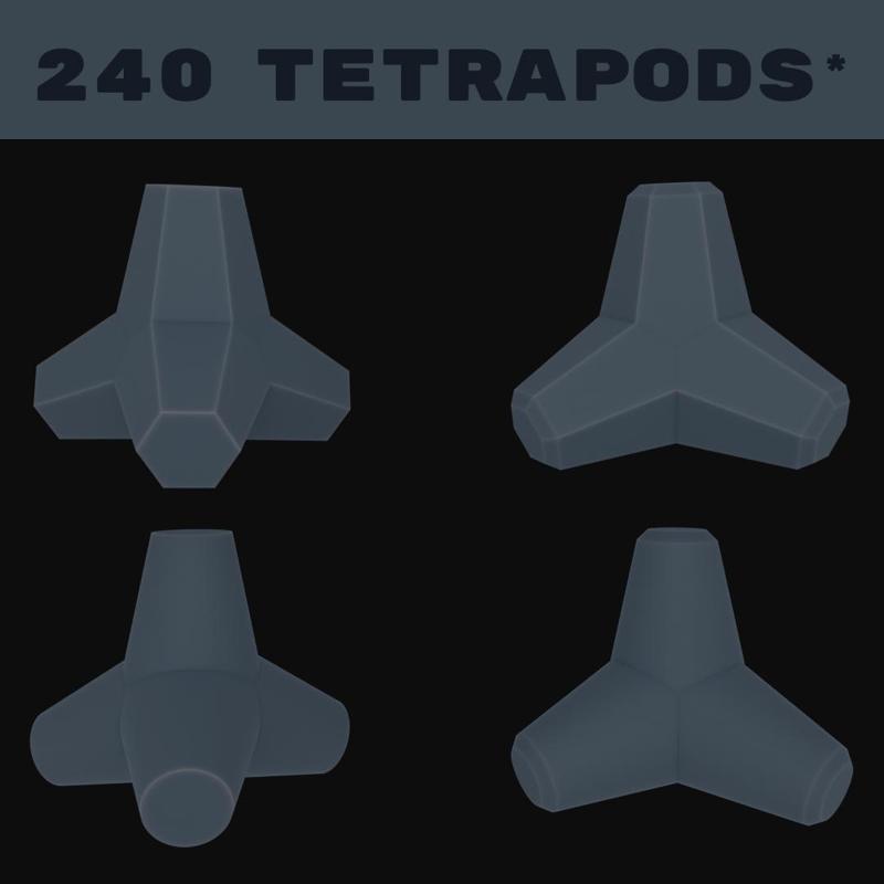 Tetrapods - Tank Traps