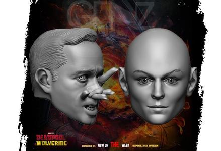 CASSANDRA NOVA AND PARADOX DEADPOOL 3 HEADS