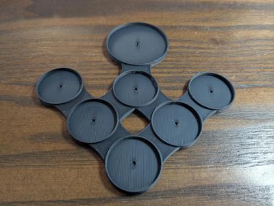 WH40K 6x25mm, 1x40mm Movement Tray