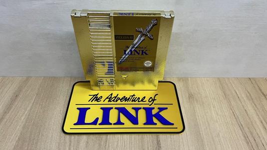 The Adventure of Link Cartridge Holder Nintendo Nes