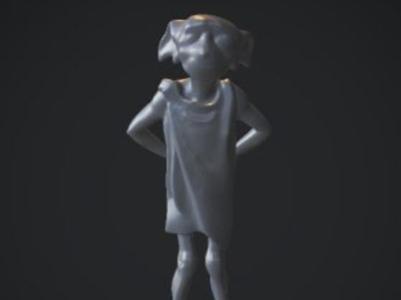 Dobby fan art - elf from harry potter saga
