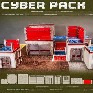 The Cyber Training Grounds Modular Buildings and Terrain Set