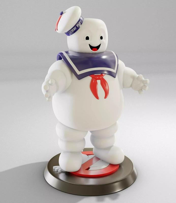 Hombre de Malvavisco - Ghostbusters - impresion 3D