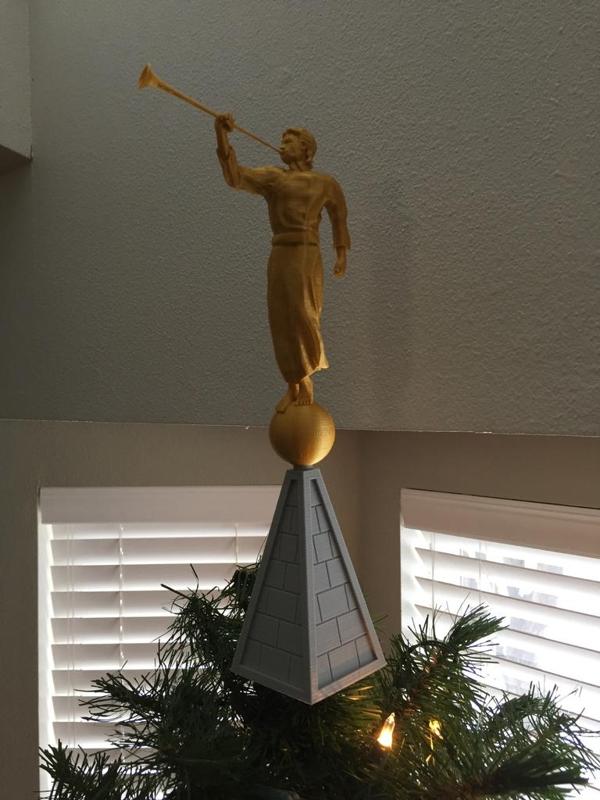 Christmas Tree Topper - Angel Moroni