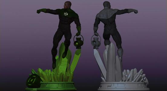 john stewart lanterna verde