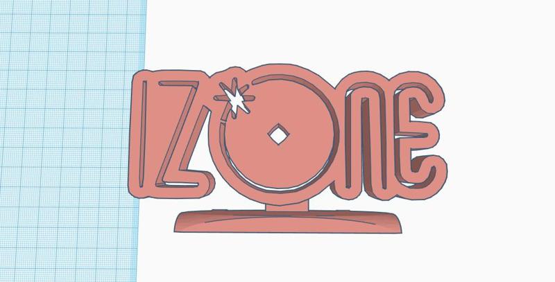 Iz*One Izone Kpop Logo Display Ornament