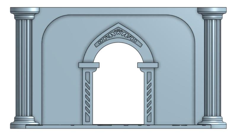 TTRPG / DND Grand Door Front