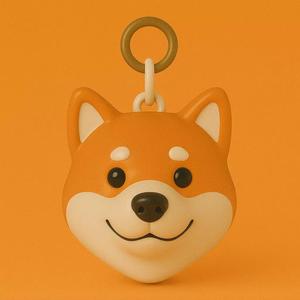 Akita Inu Llavero 3D Plastico  STL