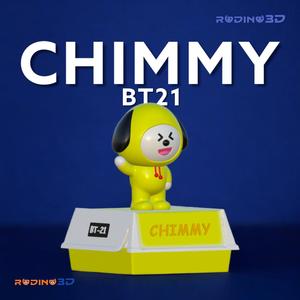 CHIMMY BT21 BTS FIGURES - CHIMMY BT21 BTS FIGURES