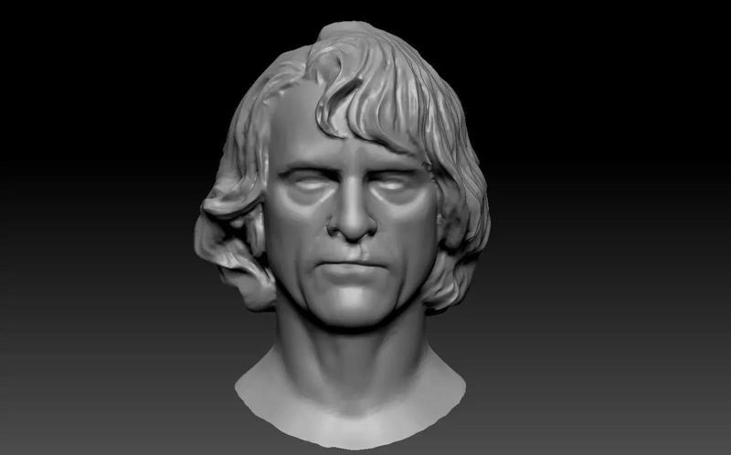 Joker   LOW POLY  Joaquin Phoenix 2019  3D Print