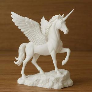 Pegasus Unicorn Guardian Fantasy Statue Figurine