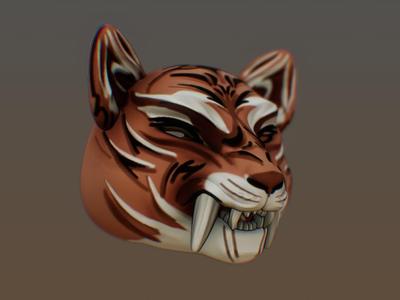Tiger mask tiny