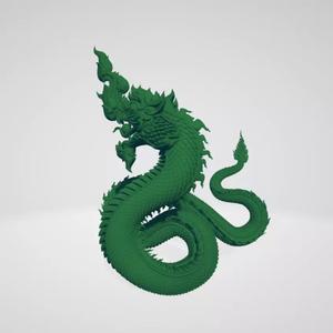 Phayanakh serpent Naga animals in Thai literature