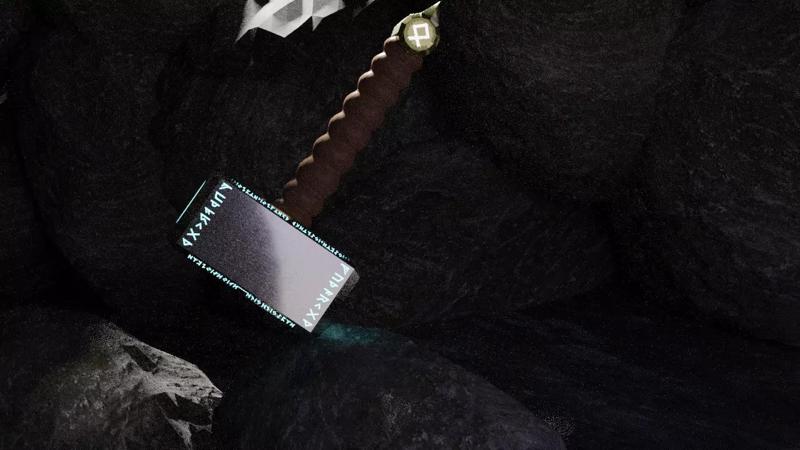 Thor hammer 4d hammer