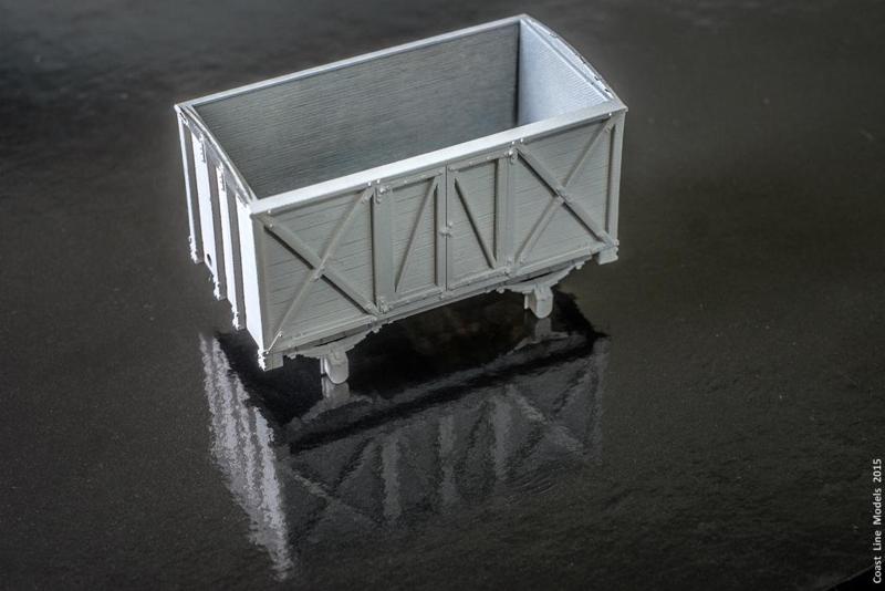 Manchester & Milford Railway Covered Goods Wagon Van 00 EM PA Gauge Scale