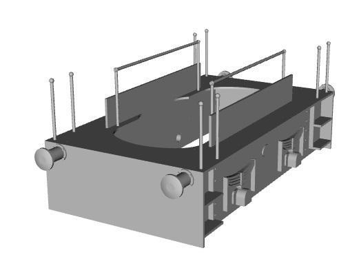 Guinness Brewery Geoghegan  narrow gauge Converter wagon 1/50 scale