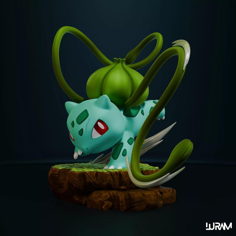 Pokemon Bulbasaur - Whip strain- For 3D Print