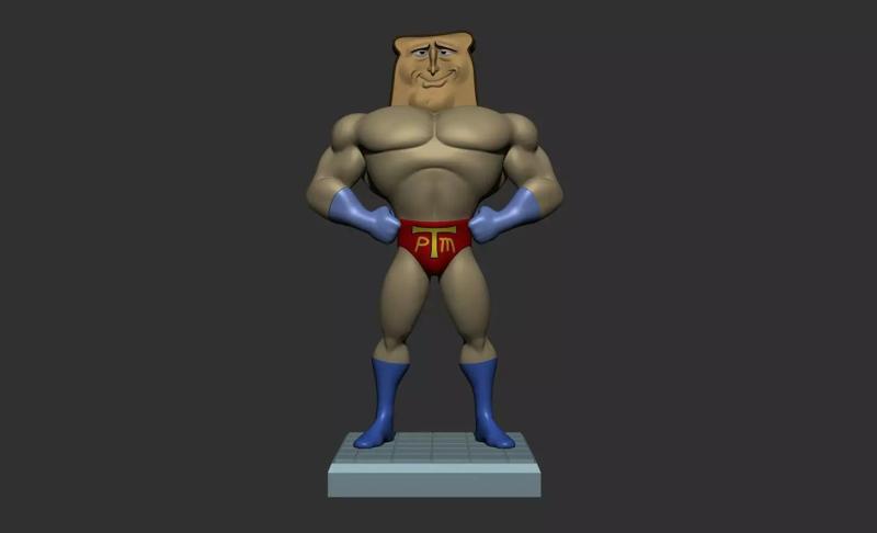 Powdered Toast Man fanart