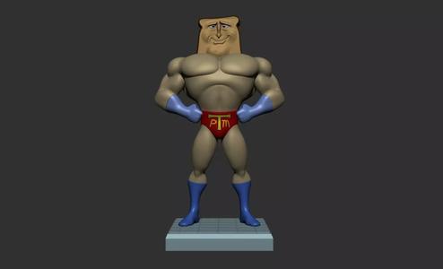 Powdered Toast Man fanart