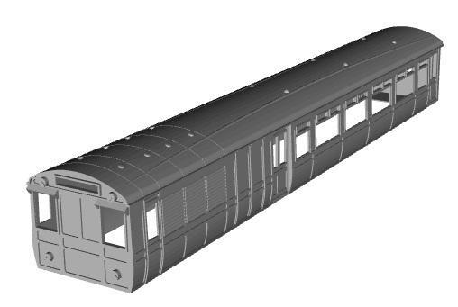 LNWR Siemens EMU  motor coach(original) 1/87 scale