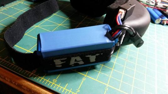 Fat Shark Battery Case (Li-ion 18650 mod)
