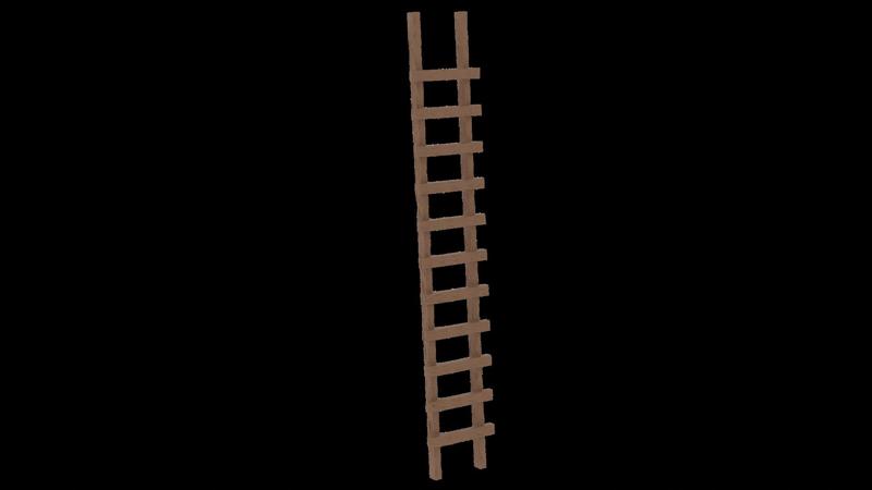 Simple Wooden Ladder