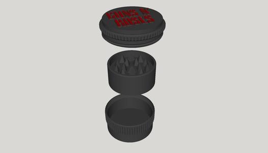 Grinder Weed Guns n Roses - Grinder with thread