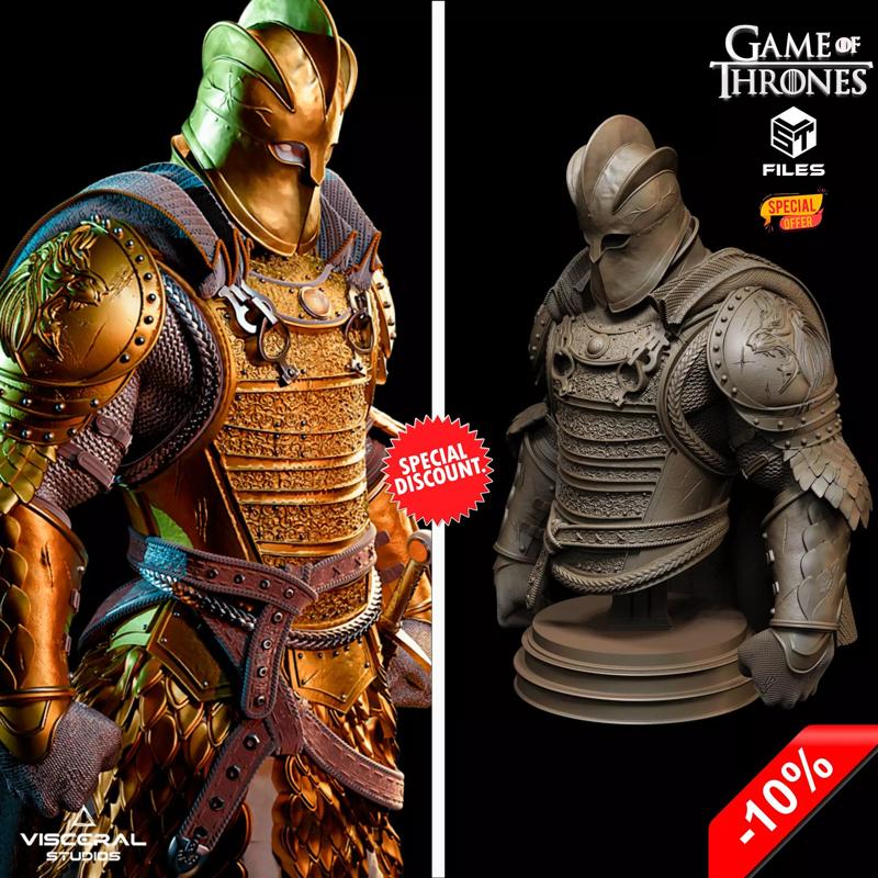 PACK THE MOUNTAIN GAME OF THRONES  FULL MODEL AND PLUS BUST