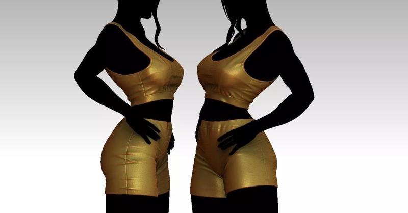 sports pants and shirts V02