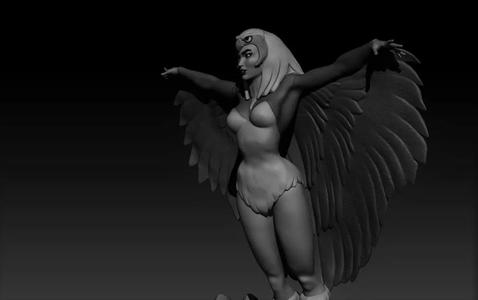 Sorceress he man tipical pose