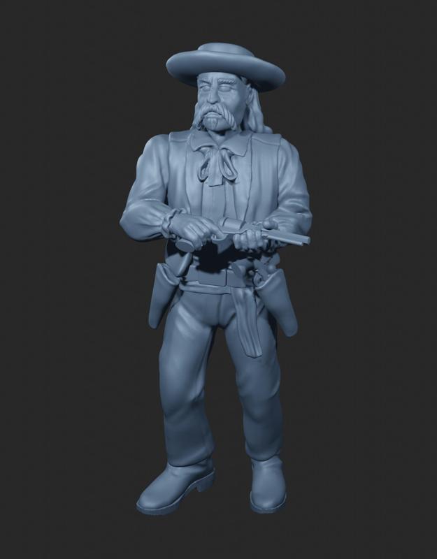 Bill Hickok, The Gunslinger - for Worldspanner Factions