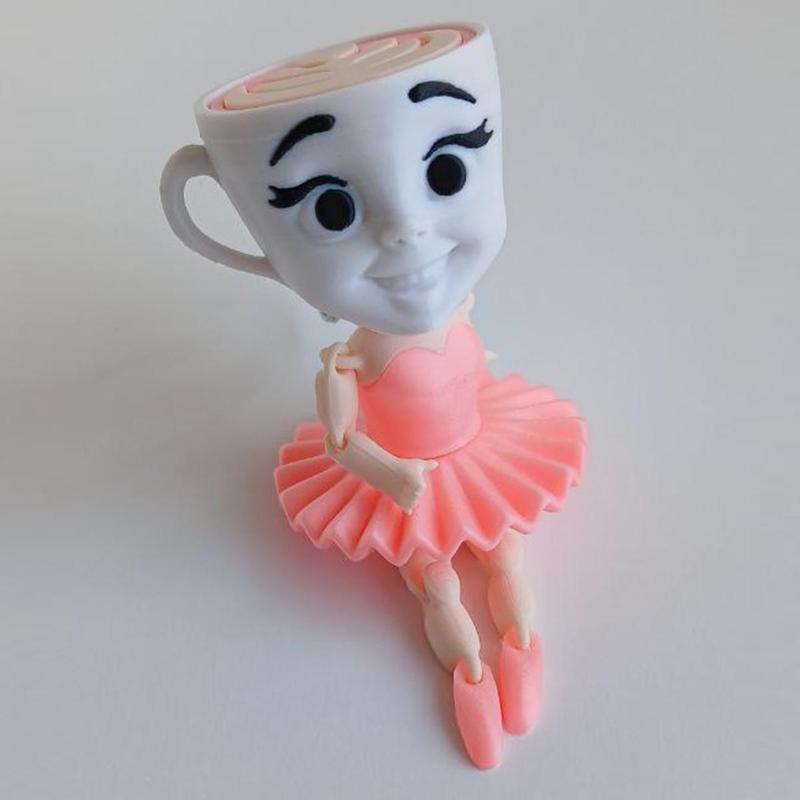 Ballerina Cappuccina Keychain