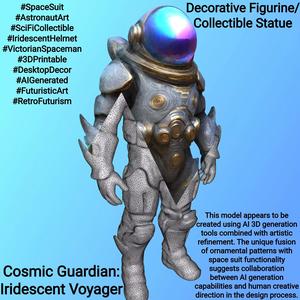 Cosmic Guardian - Iridescent Voyager