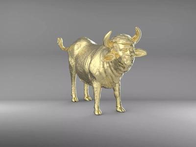 Donald Trump Golden Calf Cow