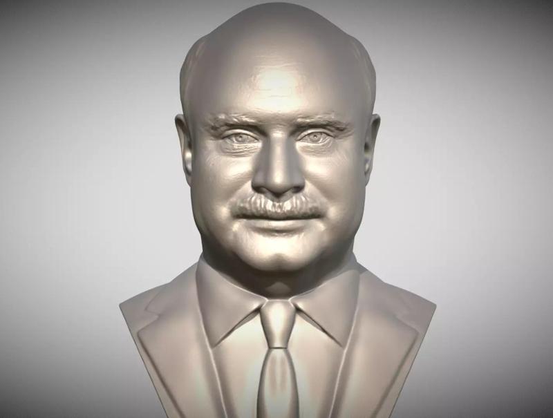 Dr Phil bust for 3D printing