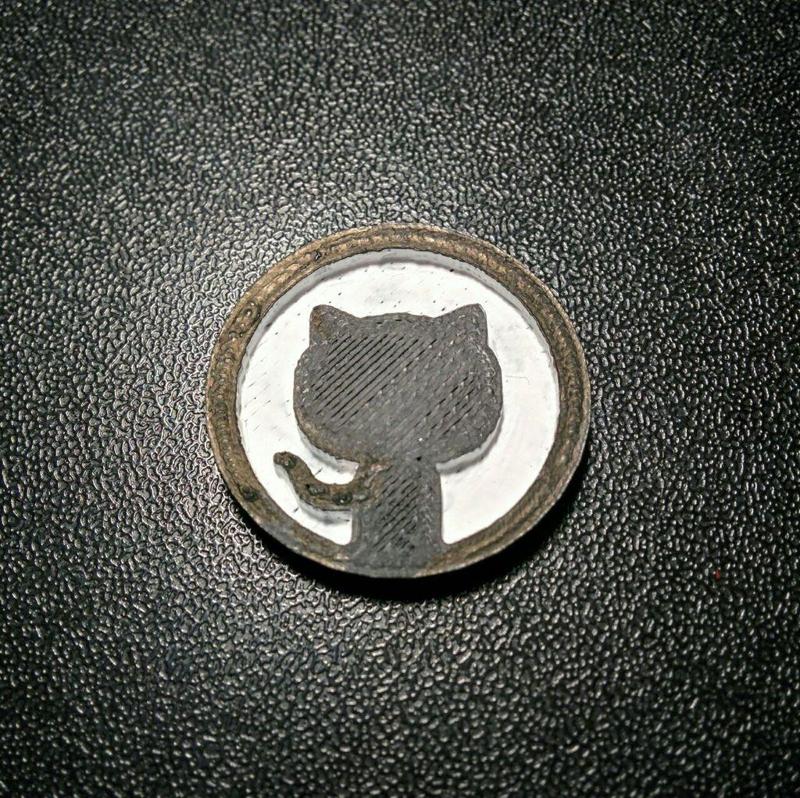 Octocat Shopping Cart Chip/Coin