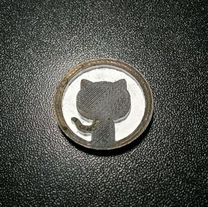 Octocat Shopping Cart Chip/Coin