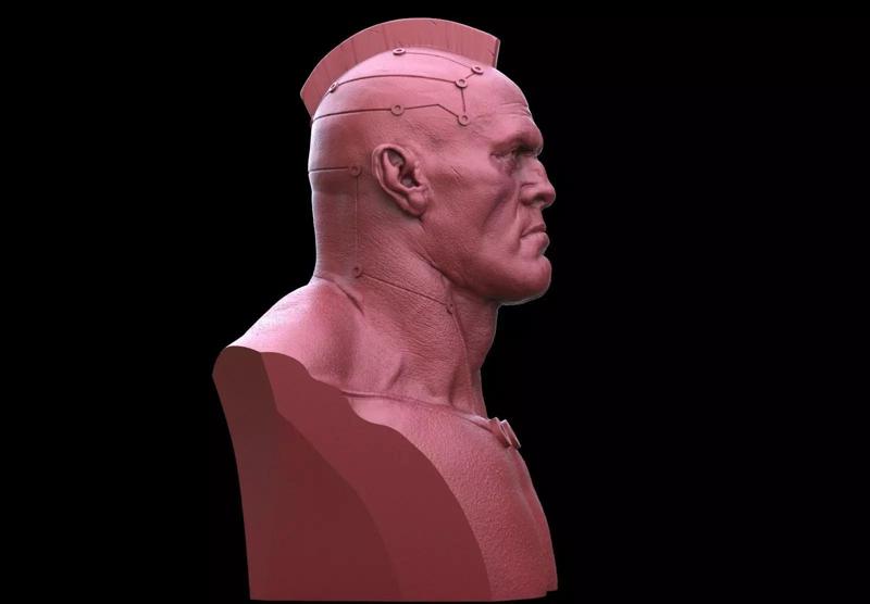 Cyberpunk Thug Bust