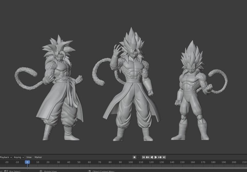 Xeno Vegito SSJ4 Fusion Pack