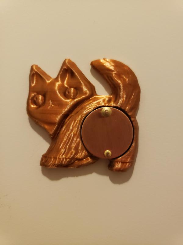 Cat Butt Emoji Discord Peephole Sleeve / Washer