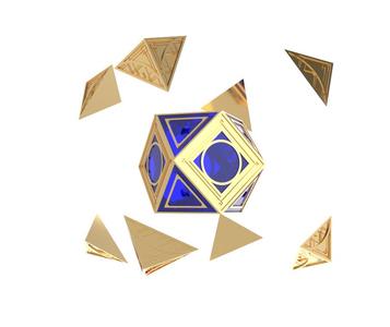 Jedi Holocron with LED incent