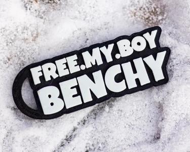 FREE MY BOY BENCHY keychain   
